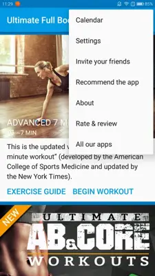 Ultimate Full Body Workouts android App screenshot 3